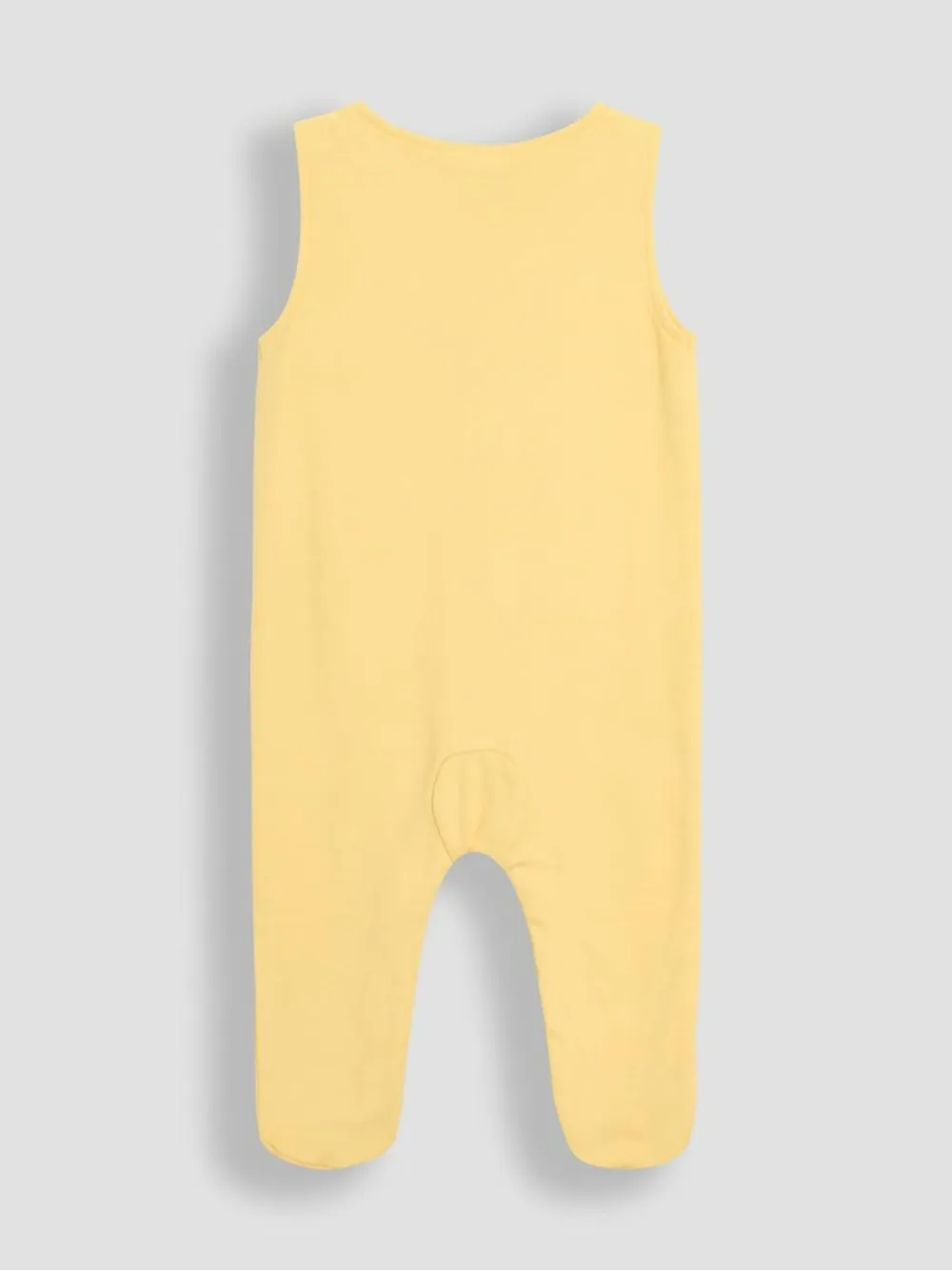 Sale Jojo Maman Bébé Yellow Footed Dungarees Set 3 Piece