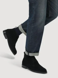 Sale Jones Bootmaker Deacon Suede Chukka Boots Black