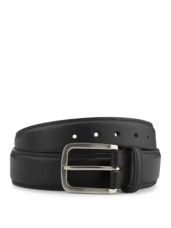 New Jones Bootmaker Black Urban Leather Belt