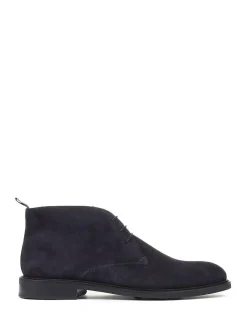 Clearance Jones Bootmaker Deacon Suede Chukka Boots Blue