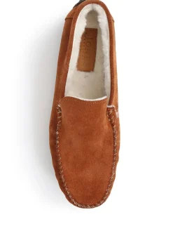 Discount Jones Bootmaker Zain Suede Slippers Tan