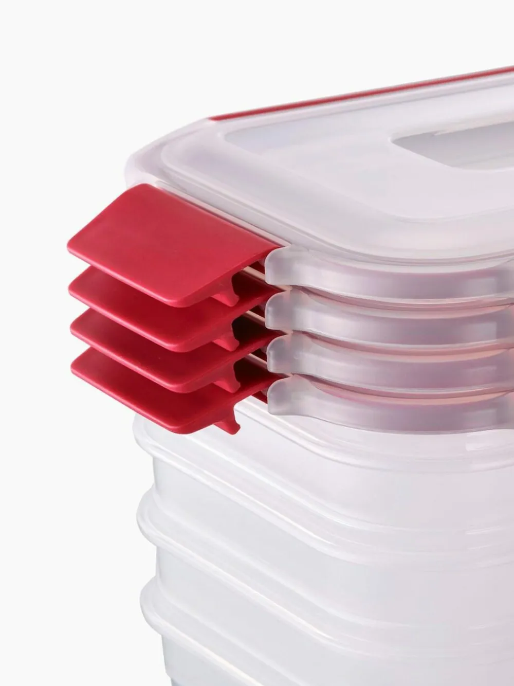 Clearance Joseph Joseph 4 Piece Multicolour Nest Lock Rectangle Container Set 1.1L