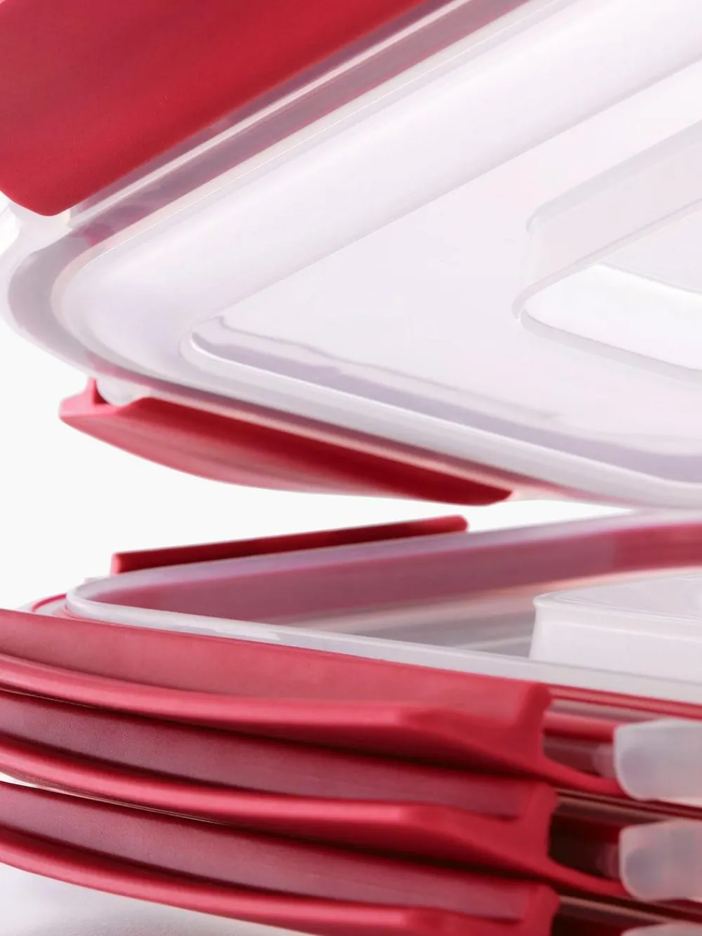 Clearance Joseph Joseph 4 Piece Multicolour Nest Lock Rectangle Container Set 1.1L