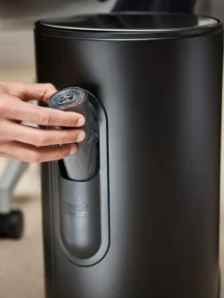 Best Joseph Joseph Black Arc 10-Litre Slimline Pedal Bin With Liner Pocket