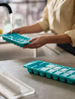 Hot Joseph Joseph Blue Flow Easy-fill Icecube Tray 2pk