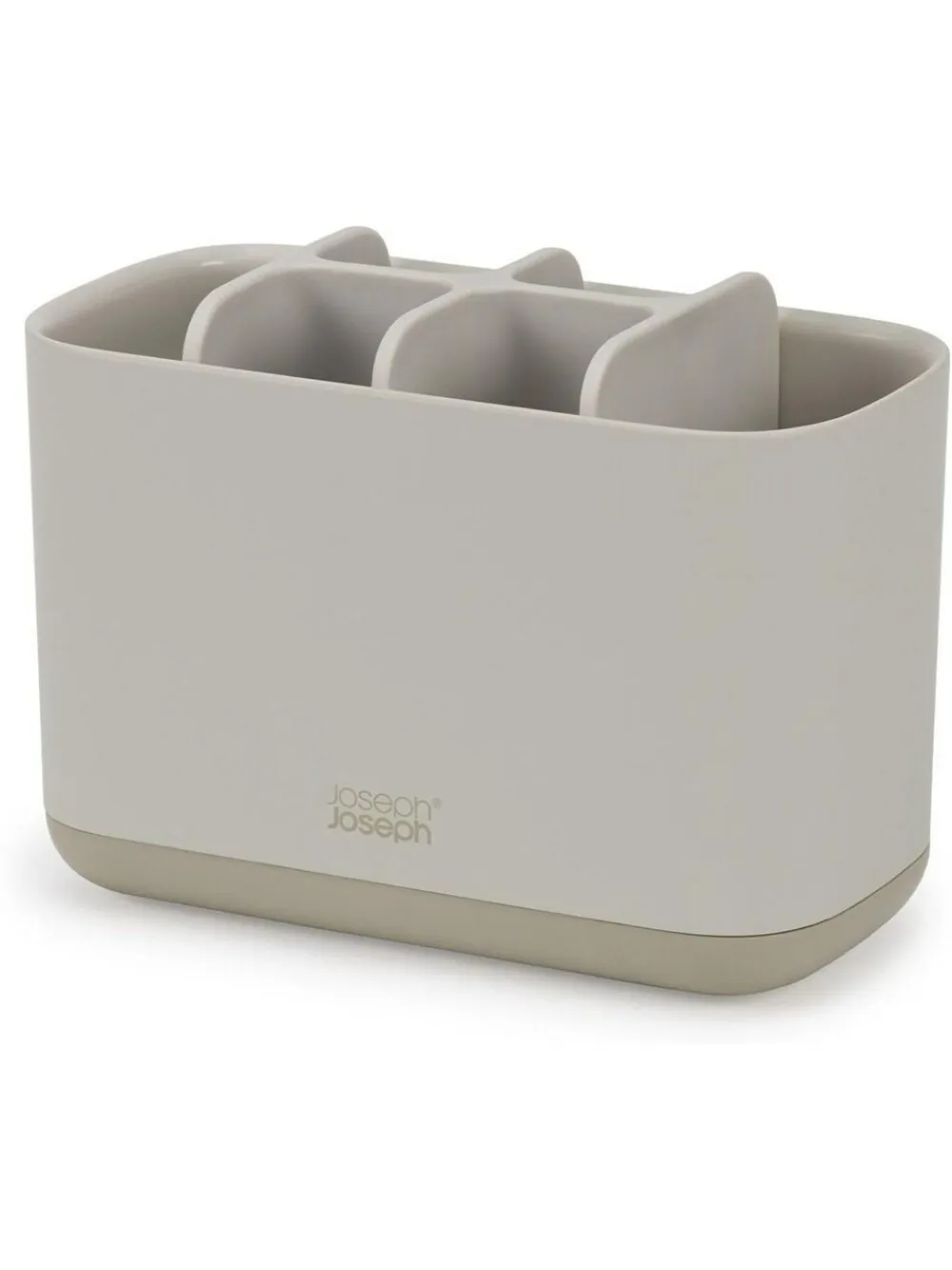New Joseph Joseph Ecru EasyStore Large Toothbrush Caddy