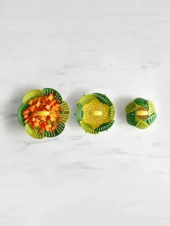 Discount Joseph Joseph Green Bloom Folding Steamer Basket