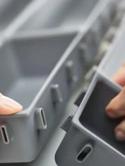 Online Joseph Joseph Grey Blox 7 Piece Drawer Organiser