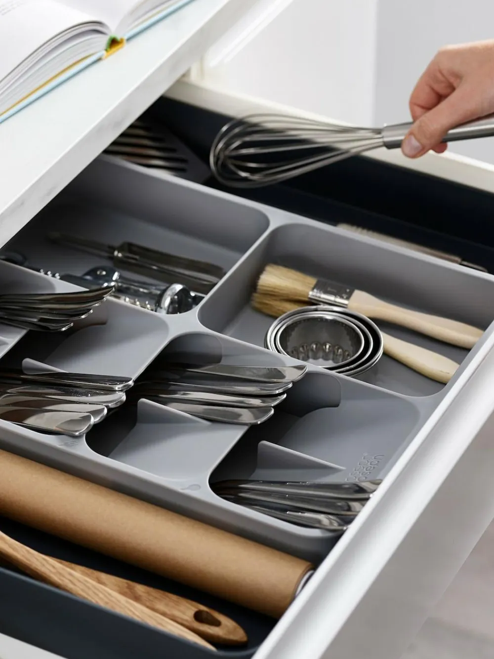 Joseph Joseph Grey Grey Drawer Store Expanding Cutlery Tray^ Storage & Organisation|Branded Kitchenware