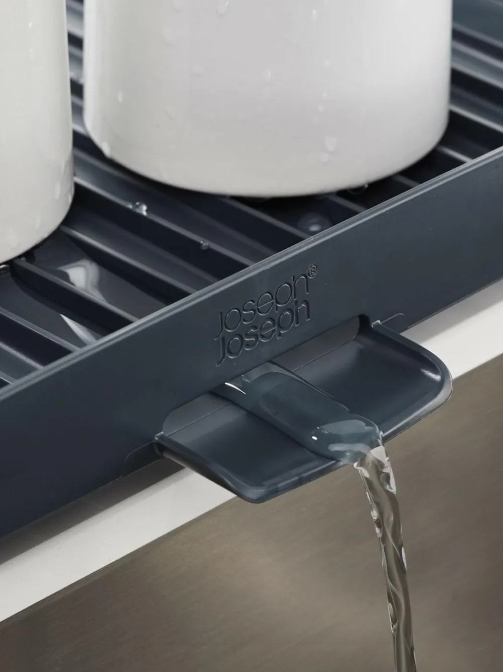 Joseph Joseph Grey Grey Y Rack Dish Drainer