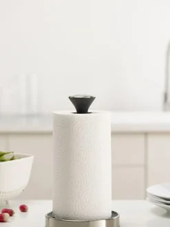 Joseph Joseph Grey Push And Tear Kitchen Roll Holder^ Storage & Organisation|Branded Kitchenware