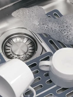 Joseph Joseph Grey Sink Saver Adjustable Sink Protector^ Branded Kitchenware|Kitchen Accessories
