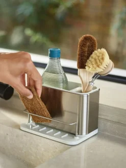 Joseph Joseph Light Stone Surface Stainless-Steel Sink Tidy^ Storage & Organisation|Branded Kitchenware