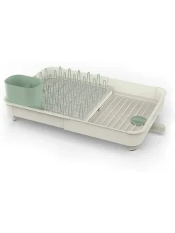 Best Joseph Joseph Light Stone Natural/Sage Green Extend Expandable Dish Rack