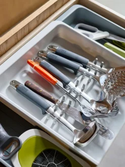 Clearance Joseph Joseph Light Stone Drawer Store Expanding Utensil and Gadget Organiser