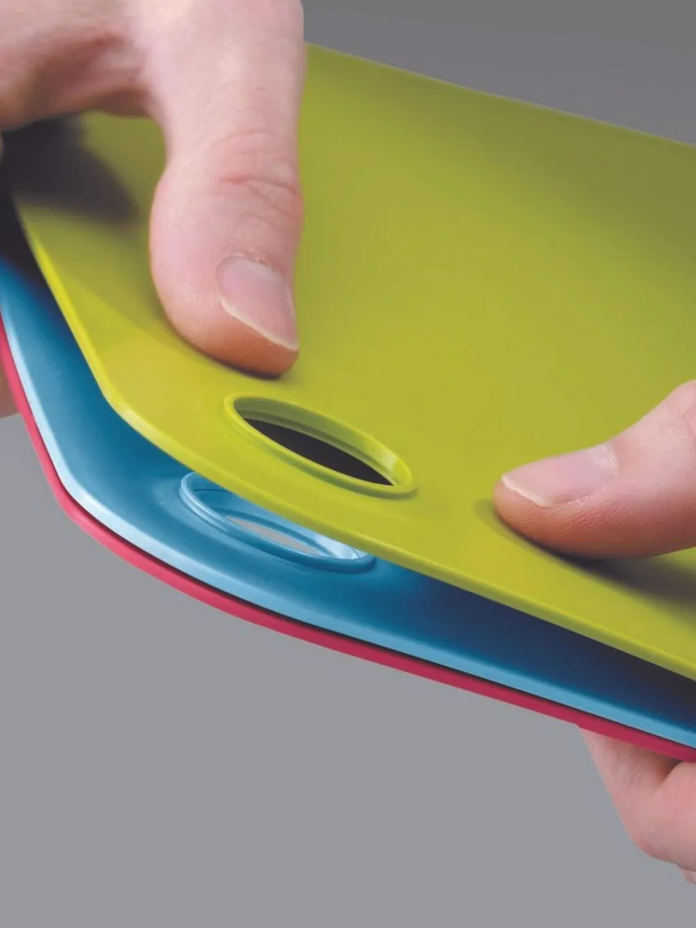 Joseph Joseph Set of 3 Red Pop Chopping Mats^ Branded Kitchenware