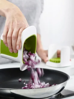 Joseph Joseph White ChopCup Vegetable Dicer^ Branded Kitchenware