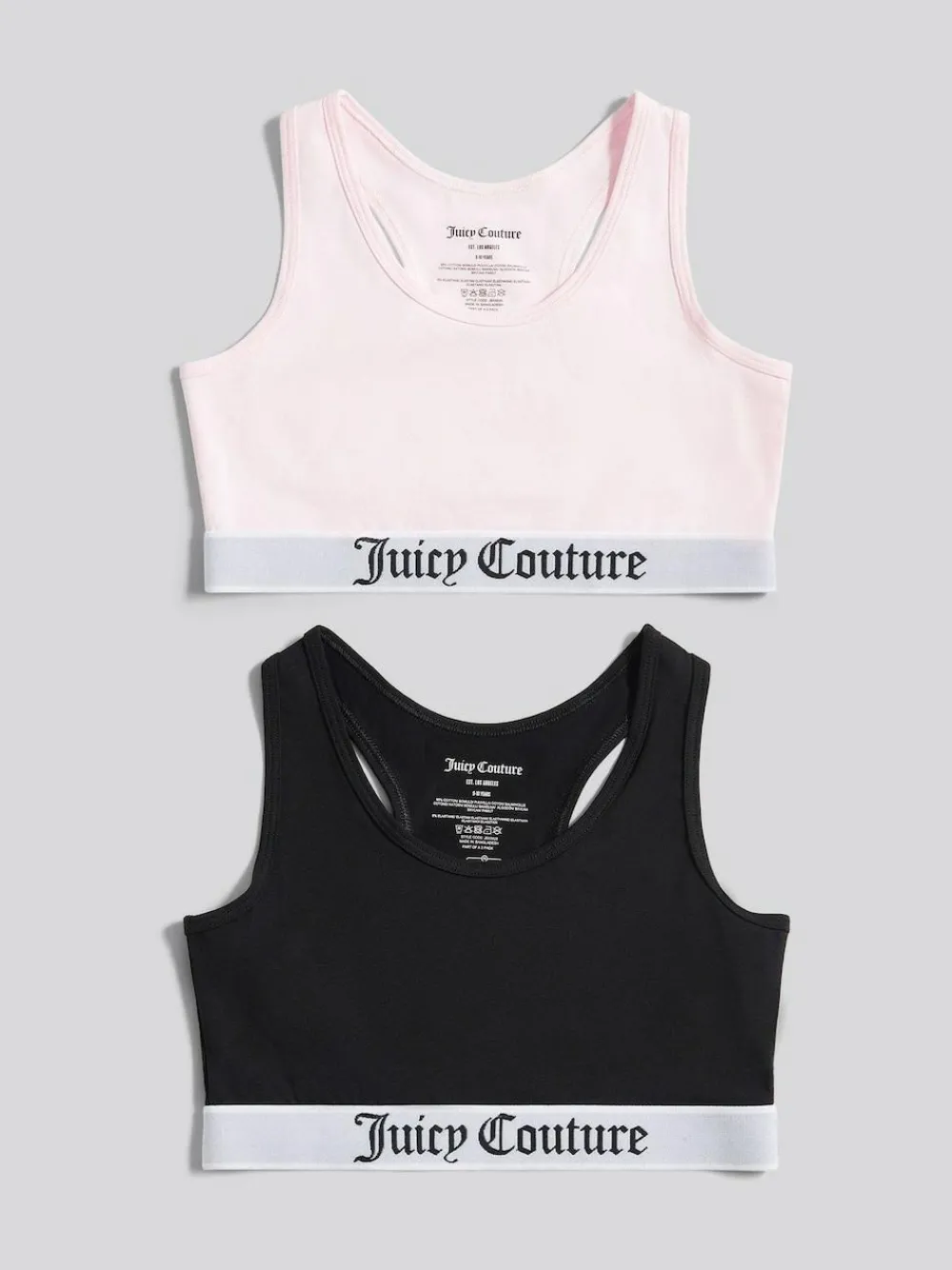Juicy Couture Juicy Crop Top 2 Pack Hanging^ Bras & Crop Tops