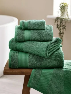 Outlet Next Jungle Green Egyptian Cotton Towel