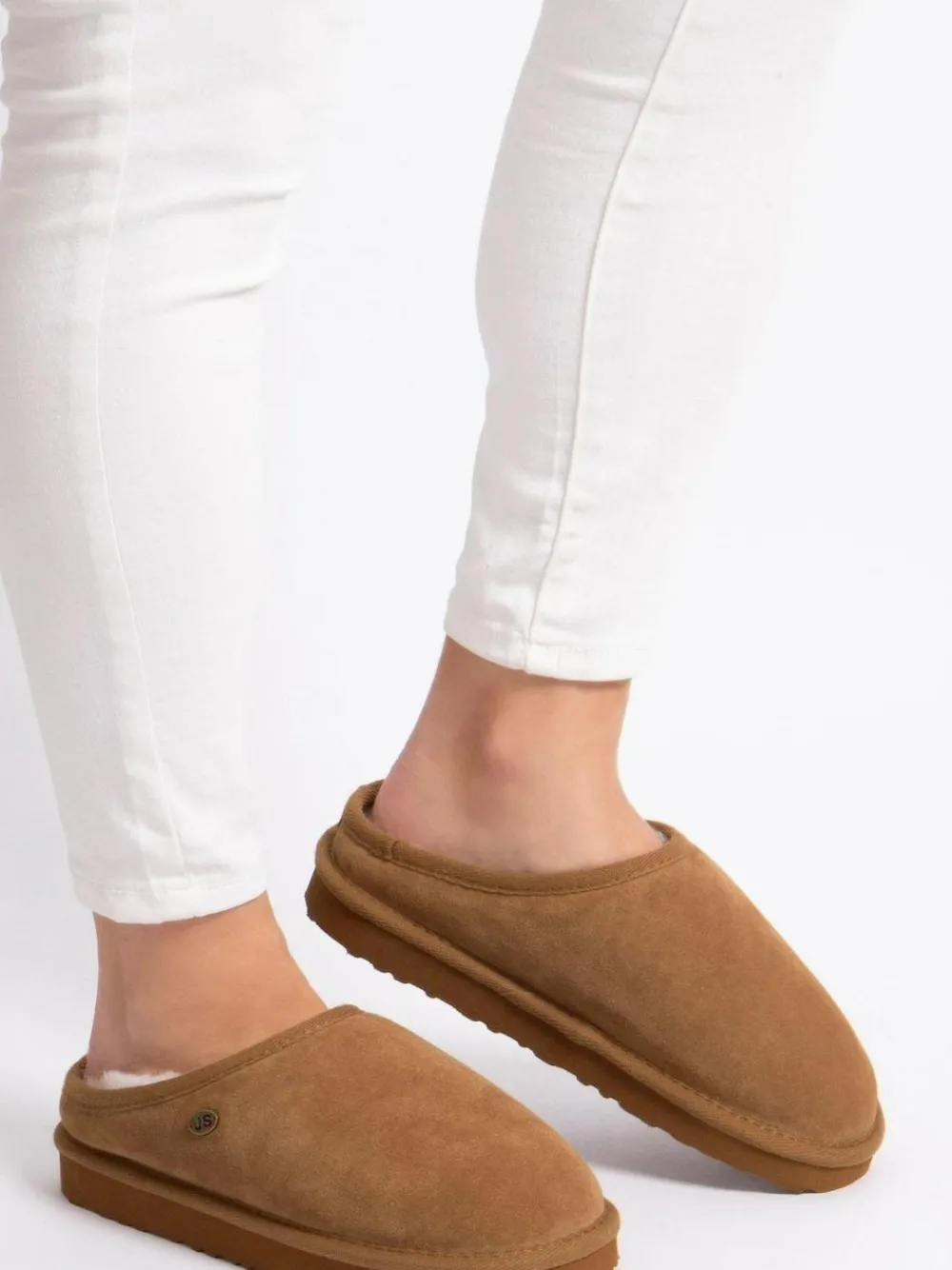 Outlet Just Sheepskin ™ Brown Ladies Kara Slipper