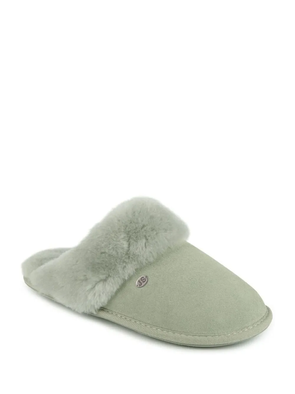 Outlet Just Sheepskin Ladies Duchess Sheepskin Slipper Green