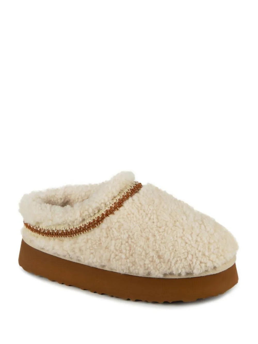 Just Sheepskin Ladies Miley Platform Mule Winter Slippers^Women Slippers