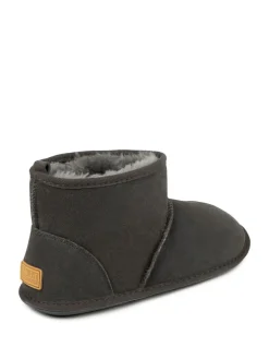 Sale Just Sheepskin Mens Chester Winter Slippers Grey