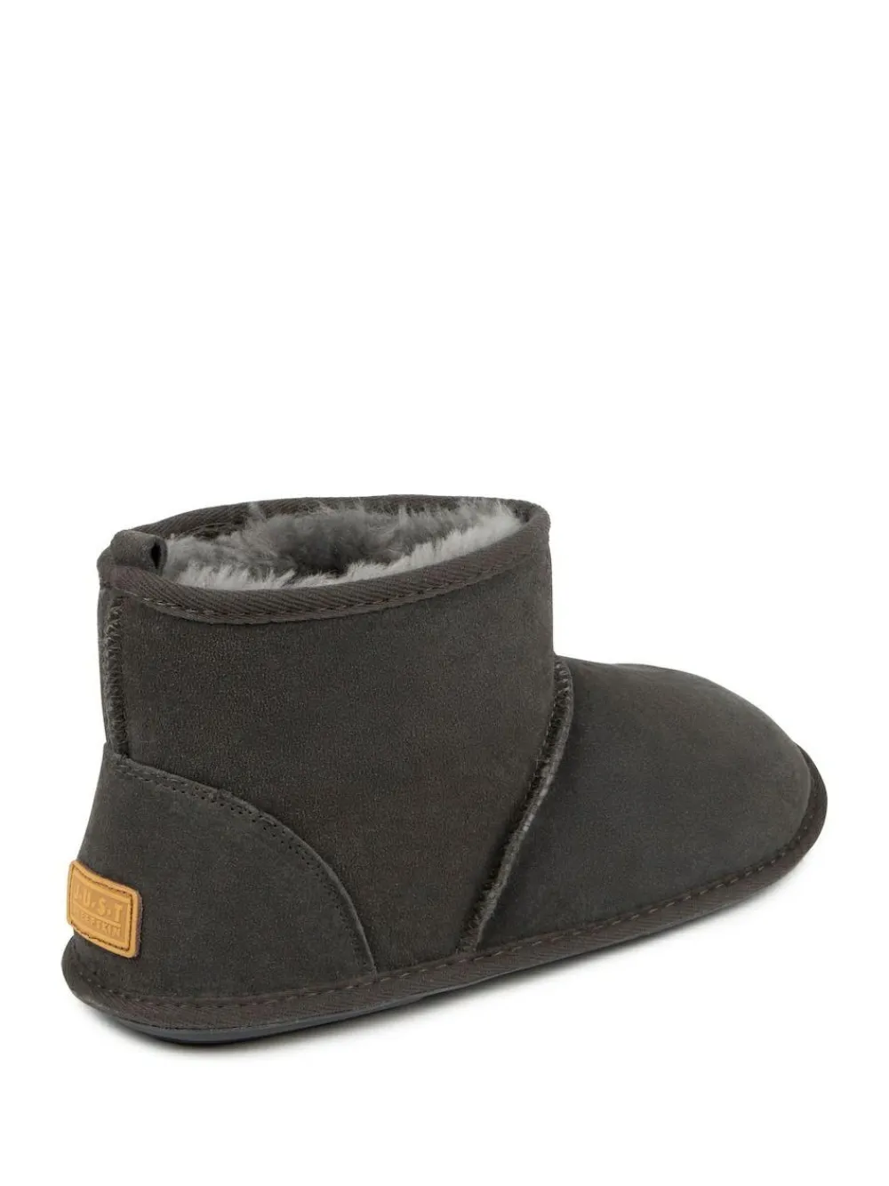 Sale Just Sheepskin Mens Chester Winter Slippers Grey