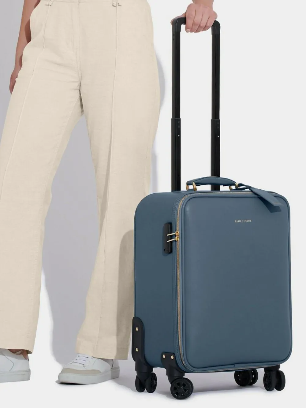 Hot Katie Loxton Oxford Cabin Suitcase Blue