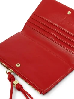 Sale Katie Loxton Red Large Arden Braided Wristlet Purse