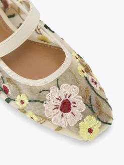 Sale KG Kurt Geiger Nina Mesh Pumps Cream