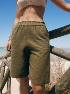 Next 100% Cotton Bermuda Shorts^Women Shorts