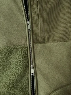 Next Cord Block Zip Through Funnel Fleece^ Sweatshirts & Hoodies|Sweatshirts & Hoodies