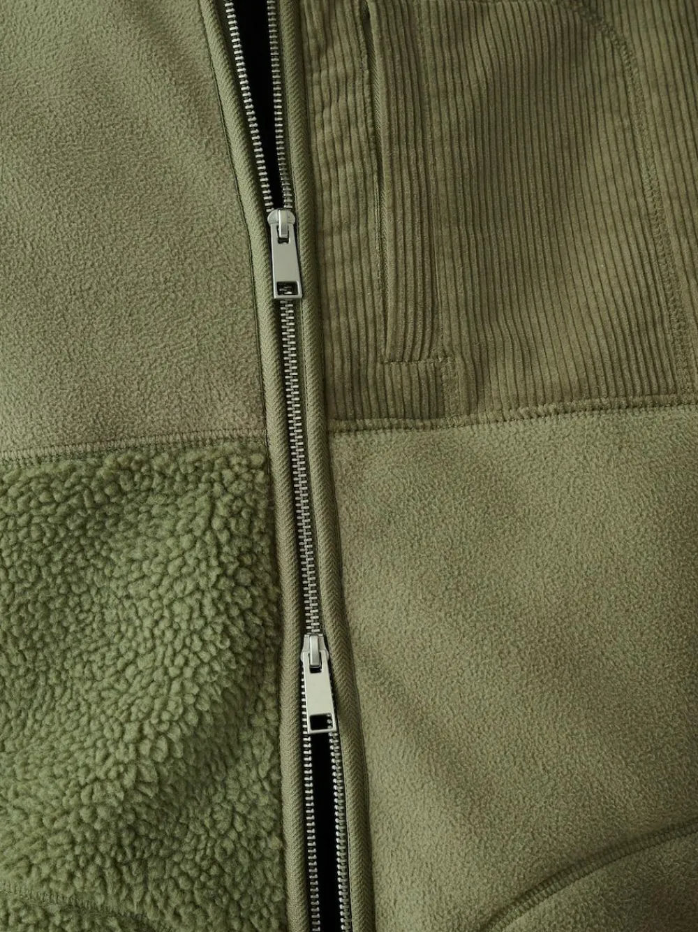 Next Cord Block Zip Through Funnel Fleece^ Sweatshirts & Hoodies|Sweatshirts & Hoodies