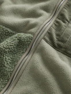 Next Cord Block Zip Through Funnel Fleece^ Sweatshirts & Hoodies|Sweatshirts & Hoodies