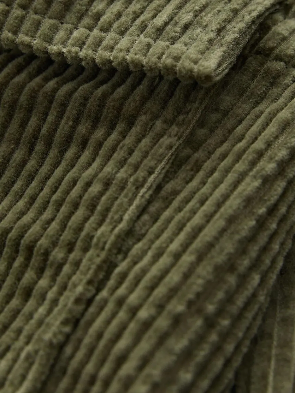 New Next Corduroy Cargo Trousers (3mths-7yrs) Khaki Green