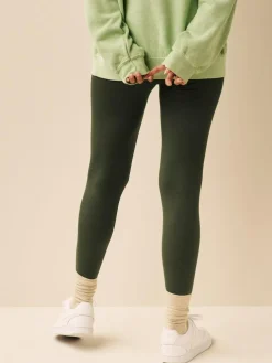 Next Khaki Green Full Length Leggings^Women Leggings & Sweatpants