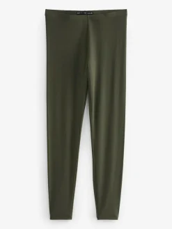 Next Khaki Green Full Length Leggings^Women Leggings & Sweatpants