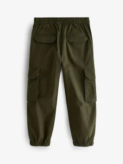 Next Khaki Green Loose Fit Cargo Trousers (3-16yrs)