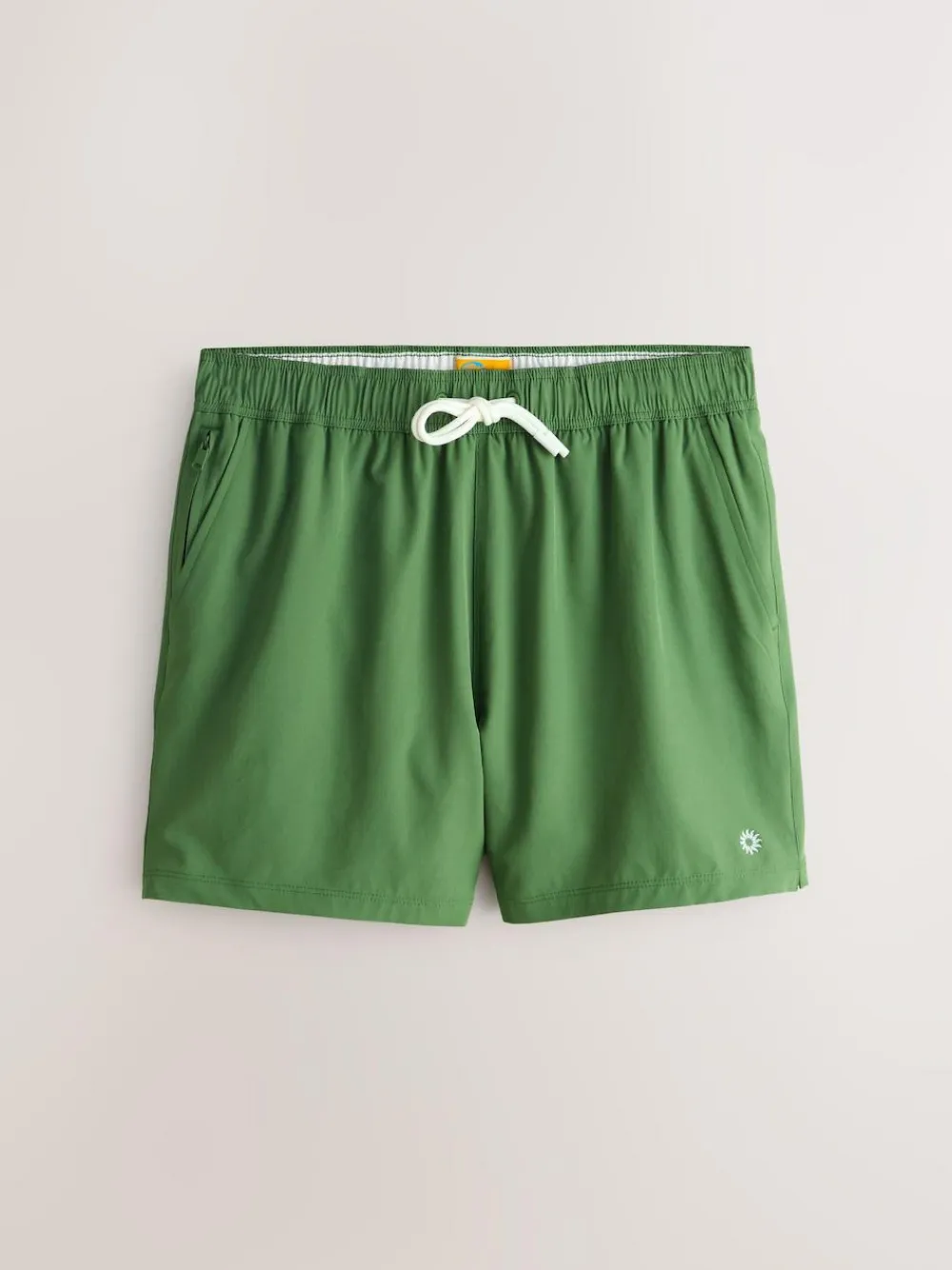 Next Motion-Flex 5 Inch Swim Shorts Khaki Green