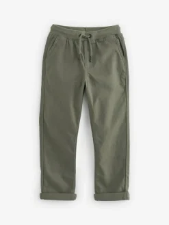 Next Regular Fit Rib Waist Pull-On Trousers (3-16yrs)^BOY Joggers|Pants & Chinos
