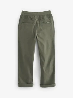 Next Regular Fit Rib Waist Pull-On Trousers (3-16yrs)^BOY Joggers|Pants & Chinos