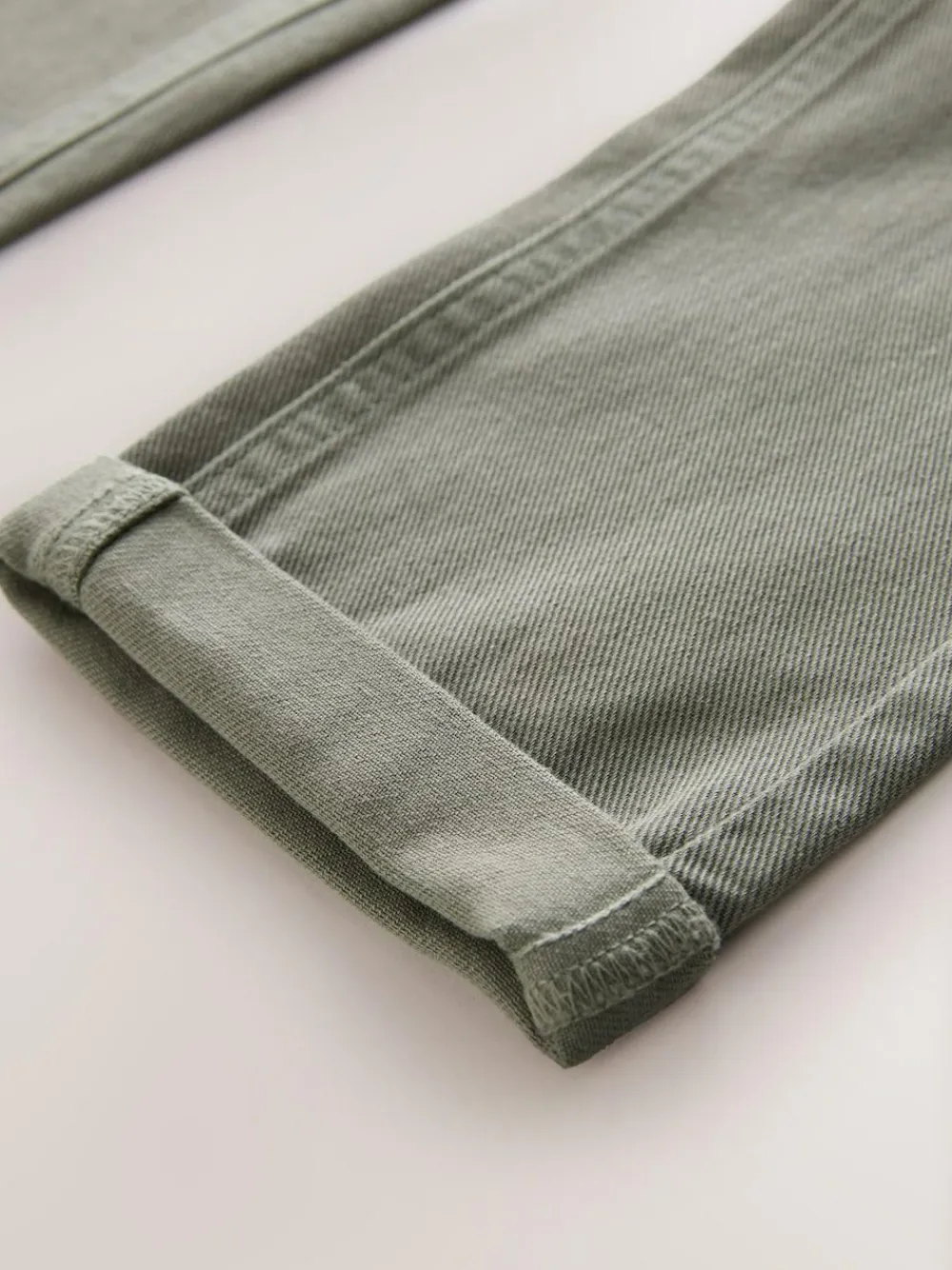 Next Khaki Green Regular Fit Stretch Jeans (3-17yrs)^BOY Jeans|Jeans