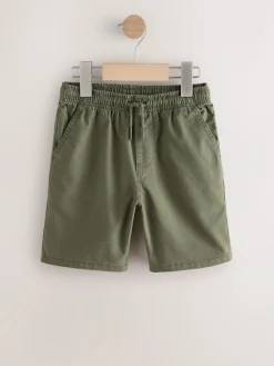 Next Khaki Green Regular Fit Shorts (3-16yrs)^BOY Shorts