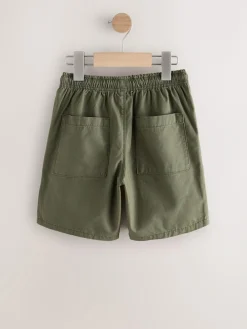 Next Khaki Green Regular Fit Shorts (3-16yrs)^BOY Shorts