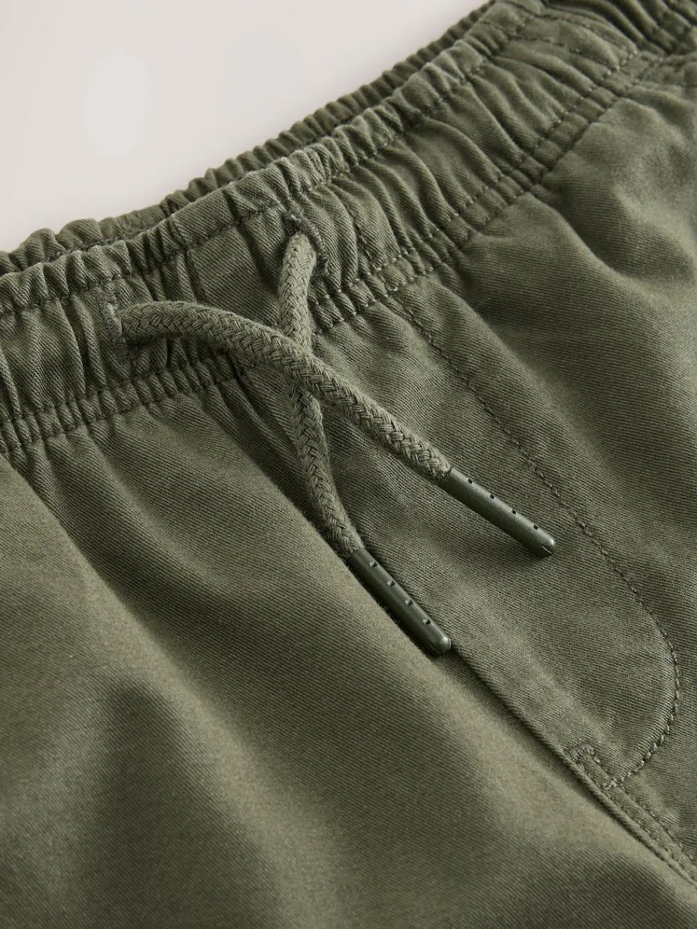 Next Khaki Green Regular Fit Shorts (3-16yrs)^BOY Shorts
