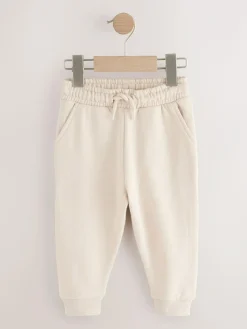 Discount Next Soft Touch Joggers 3 Pack (3mths-7yrs) Khaki Green/ Rust Brown/ Ecru