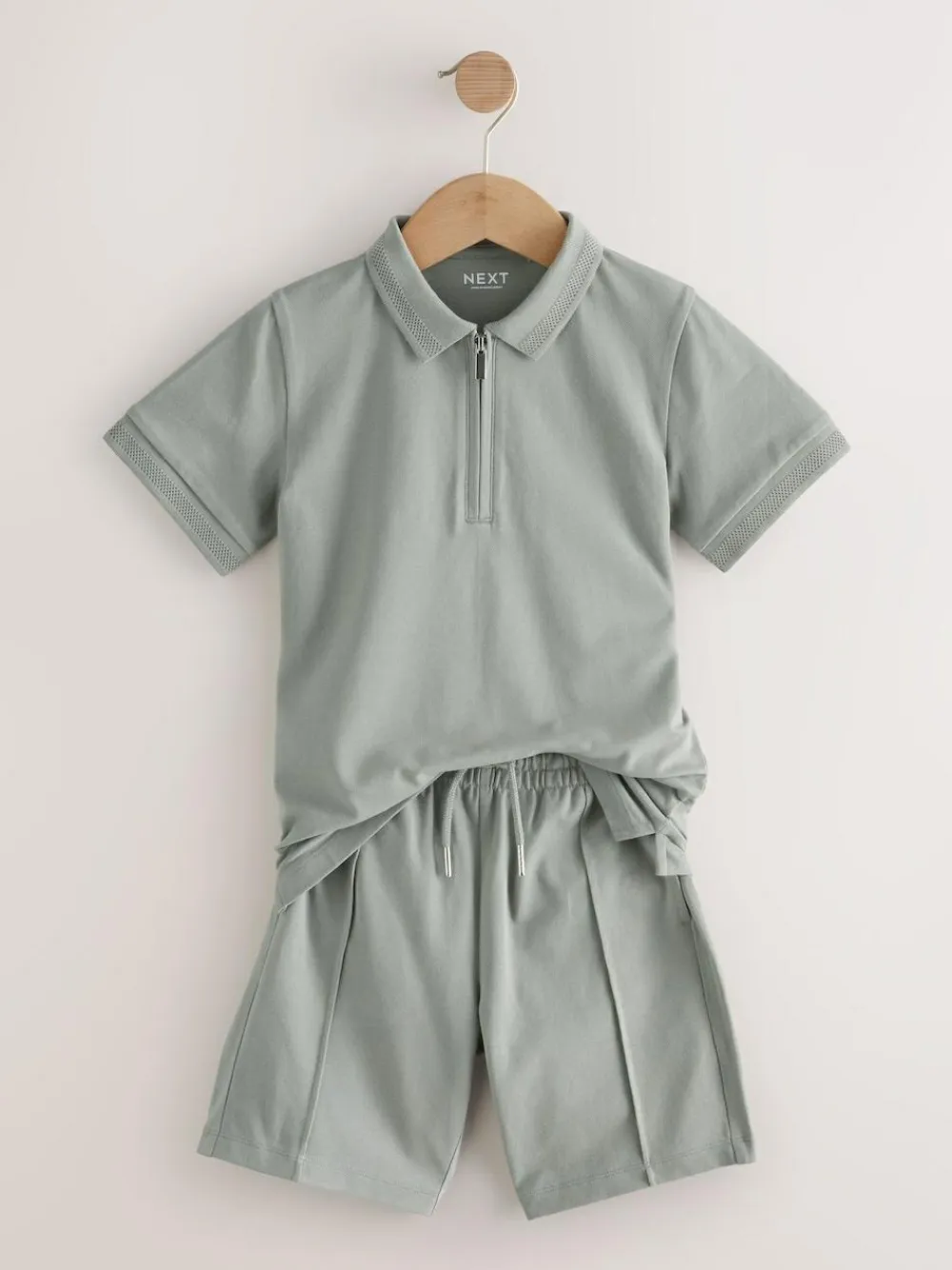 Next Short Sleeve Polo Shirt and Shorts Set (3-16yrs)^BOY Sets & Outfits|Sweatshirts & Hoodies