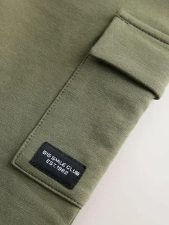 Sale Next Khaki Green Skinny Utility Joggers (3mths-7yrs)
