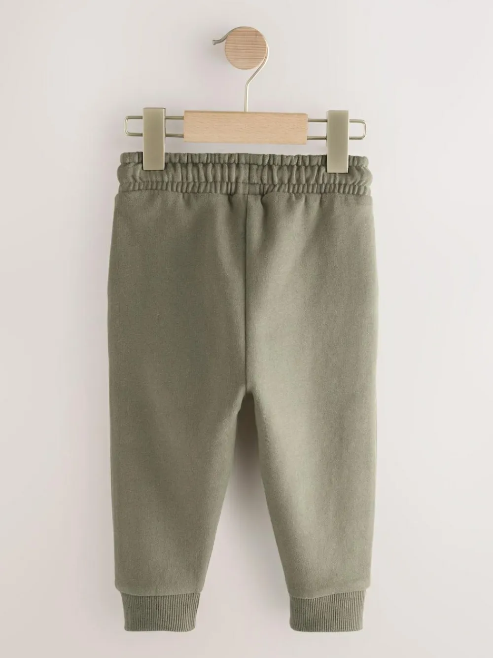 Hot Next Khaki Green Slim Fit Soft Touch Jersey Joggers (3mths-7yrs)